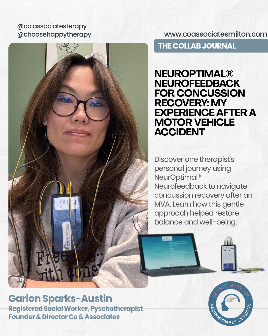 NeurOptimal® Neurofeedback for Concussion Recovery: My Experience After a Motor Vehicle Accident